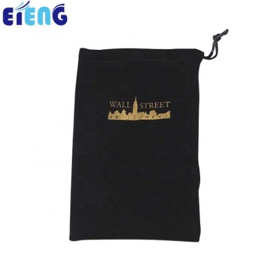 2019 Hot Promotional Cheap Custom Printing Logo Velvet Jewelry Bags