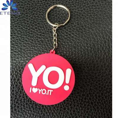 Promotion Customized Rubber keychain/ Soft PVC Keychain/ 3D pvc key chain